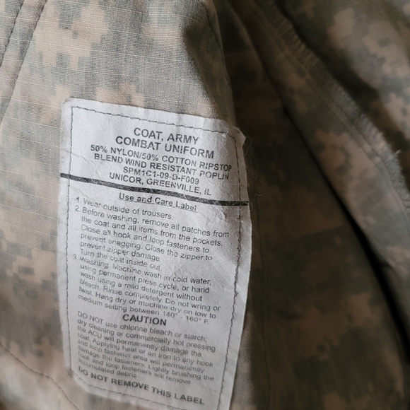 Army Jacket Camouflage-Mens Medium - Picture 8 of 11